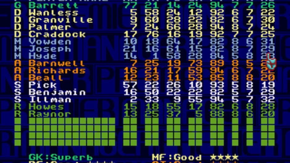 Premier Manager 97 screenshot 1