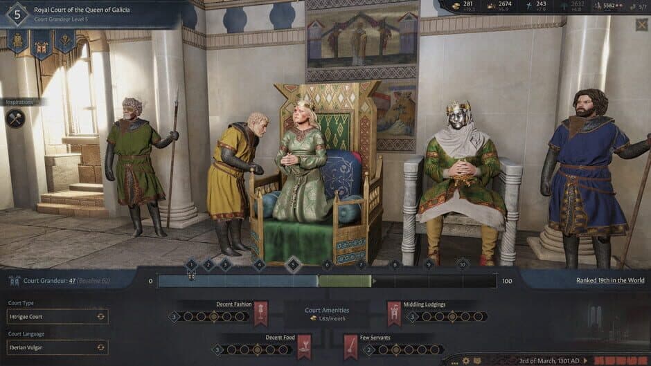 Crusader Kings III: Royal Court screenshot 1