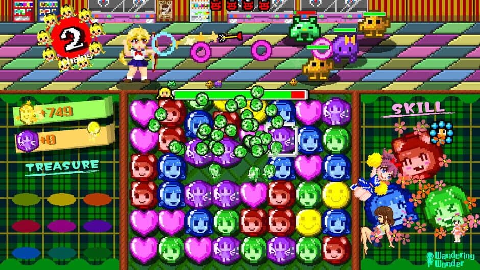 Puzzle Battler! Mirai screenshot 1