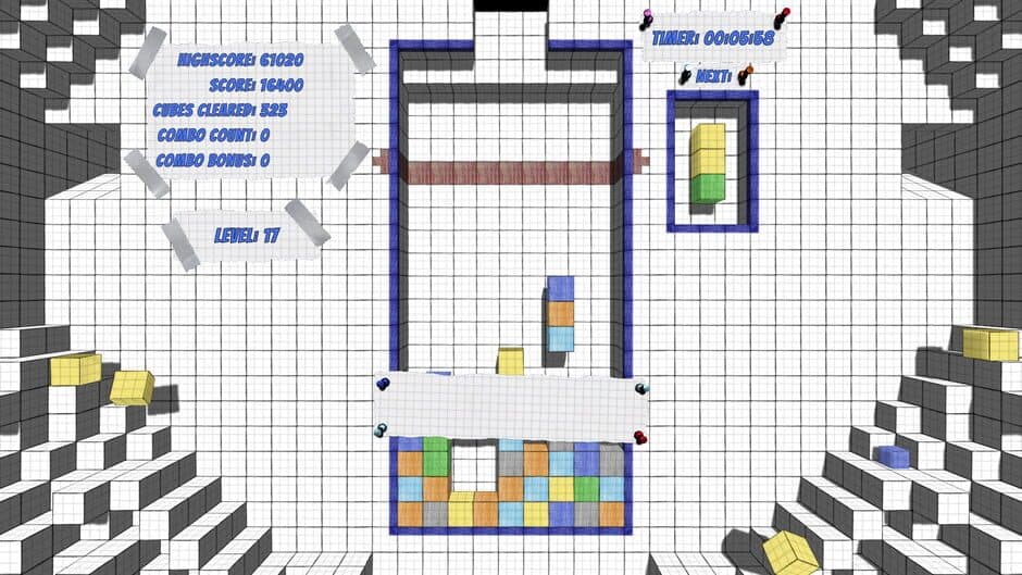 Papertris screenshot 1