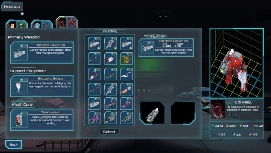 Ignited Steel: Mech Tactics screenshot 2