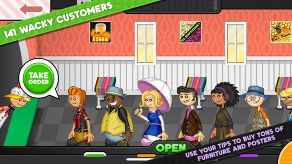 Papa's Cluckeria to Go! screenshot 1