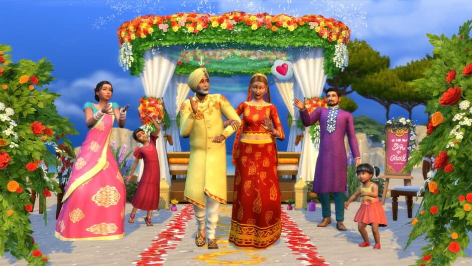 The Sims 4: My Wedding Stories screenshot 1