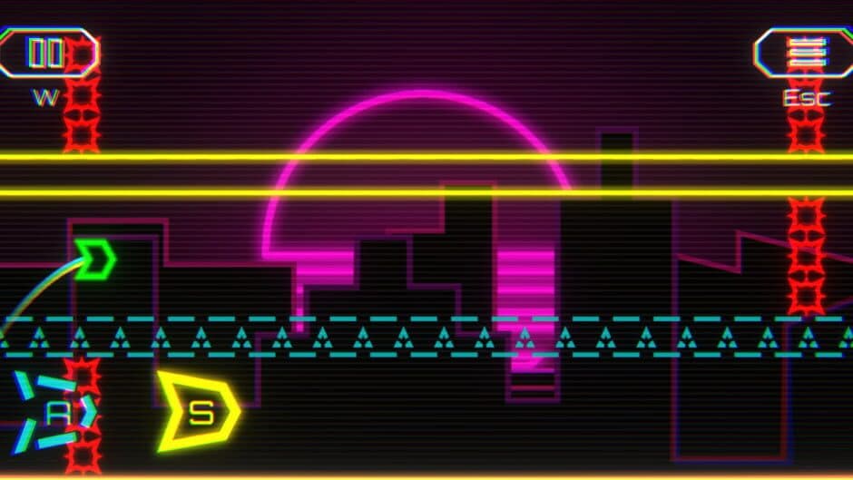 AH3AD: Retrowave Runner screenshot 2