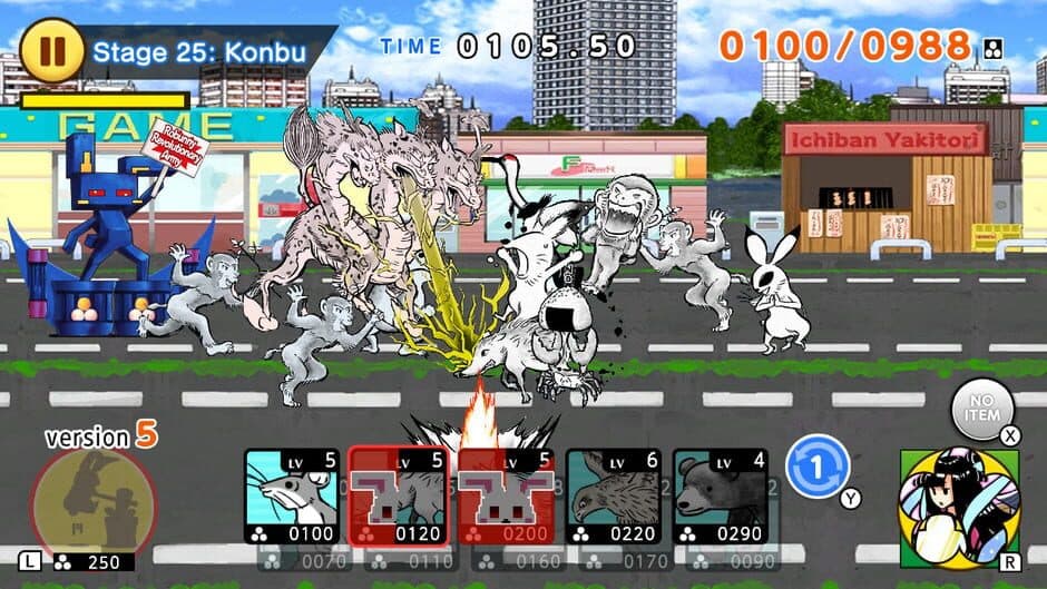 Choju Giga Wars screenshot 3