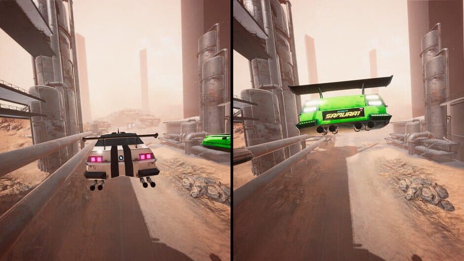 Hovercars 3077: Underground racing screenshot 6