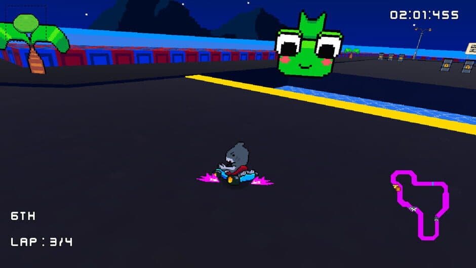 Retro Kart Rush screenshot 4