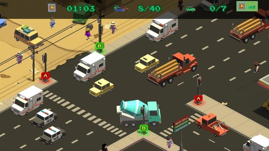 Crossroad Simulator screenshot 3