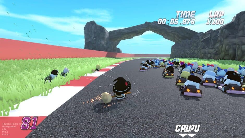 Touhou Fumo Racing screenshot 1