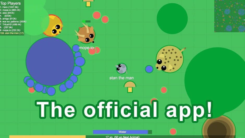 Mope.io screenshot 2