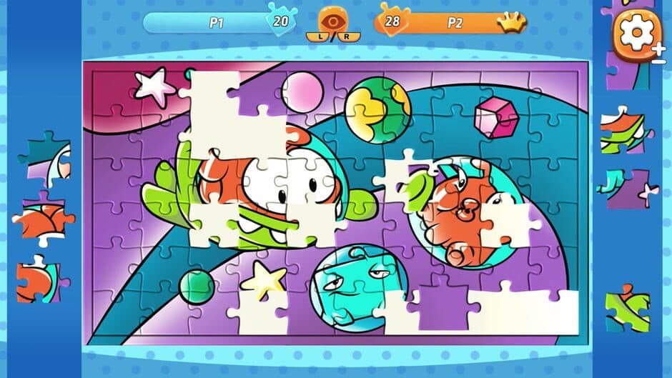 Om Nom: Coloring, Toons & Puzzle screenshot 1
