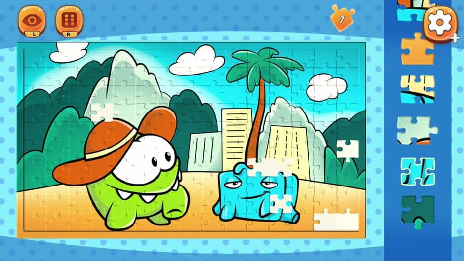 Om Nom: Coloring, Toons & Puzzle screenshot 2