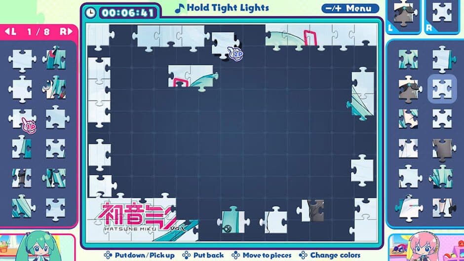 Hatsune Miku Jigsaw Puzzle screenshot 4