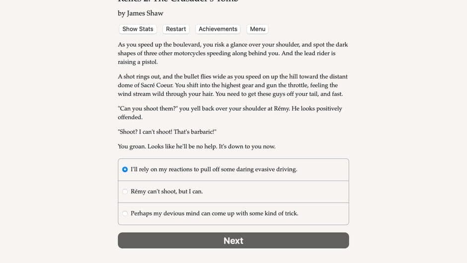 Relics 2: The Crusader's Tomb screenshot 1