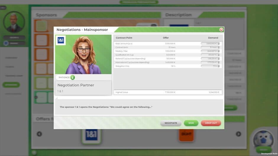 Goal!: The Club Manager screenshot 4