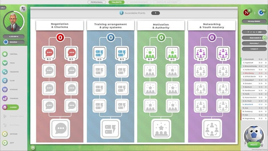 Goal!: The Club Manager screenshot 5