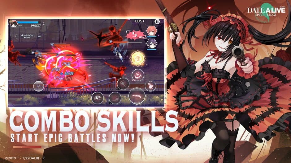 Date A Live: Spirit Pledge screenshot 3