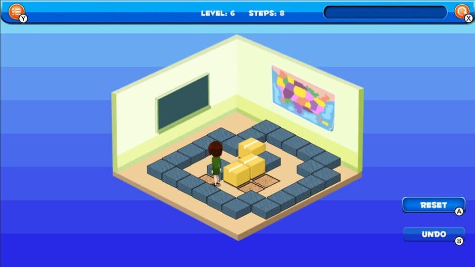 3D Box Sokoban screenshot 1