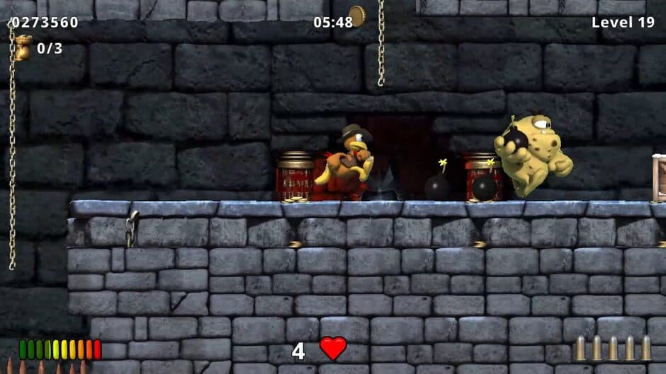 Moorhuhn Jump and Run: Traps and Treasures 2 screenshot 6