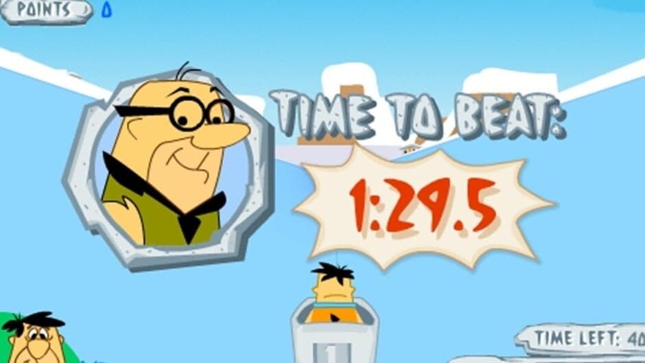 Flintstones' Bedrock Boblseddin' Blowout screenshot 1