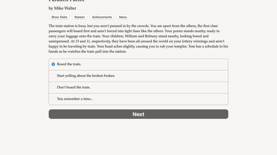 Paradox Factor screenshot 1