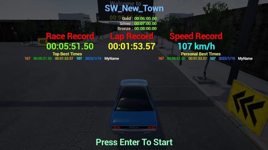 Maze Workout: Western Lost Solo Car Racer screenshot 4