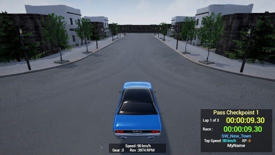 Maze Workout: Western Lost Solo Car Racer screenshot 1