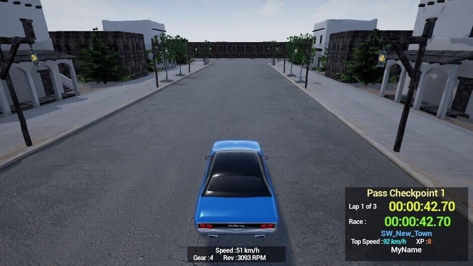 Maze Workout: Western Lost Solo Car Racer screenshot 3
