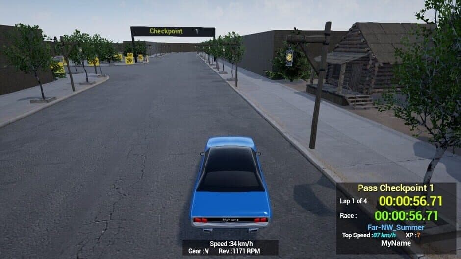 Maze Workout: Western Lost Solo Car Racer screenshot 6