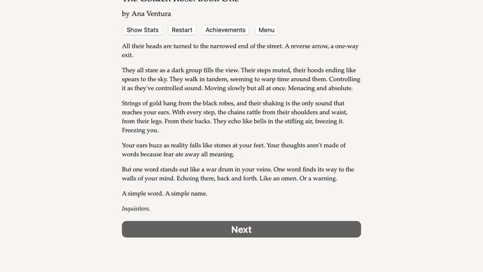 The Golden Rose: Book One screenshot 1