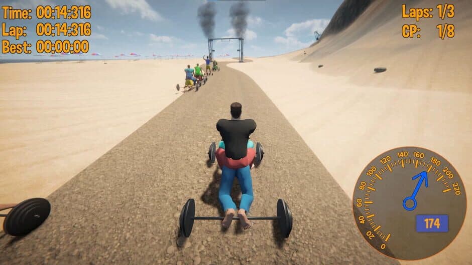 Ultimate Muscle Roller Championship screenshot 1