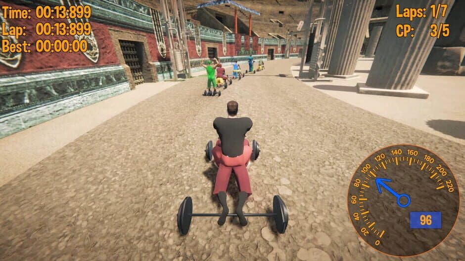 Ultimate Muscle Roller Championship screenshot 4