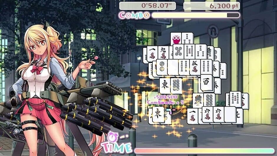 Bishoujo Battle: Double Strike! screenshot 2