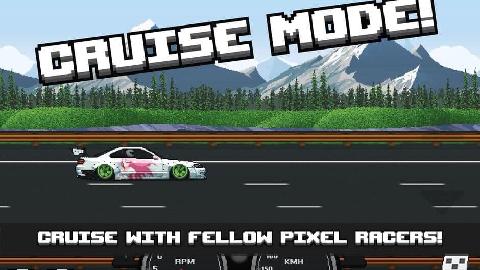 Pixel Car Racer screenshot 1