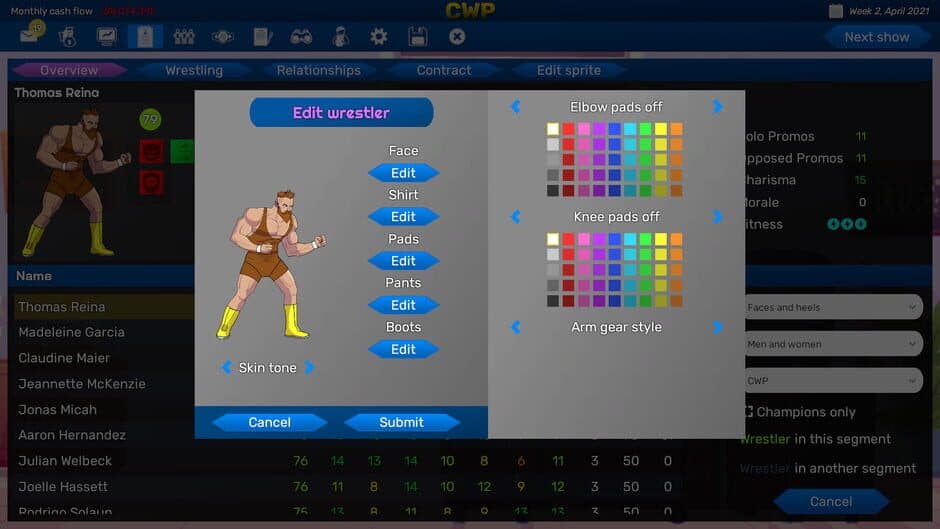 Championship Wrestling Promoter screenshot 3