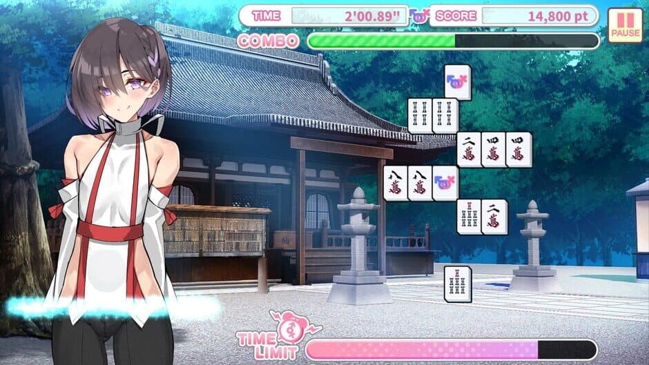 Otoko Cross: Pretty Boys Mahjong Solitaire screenshot 3