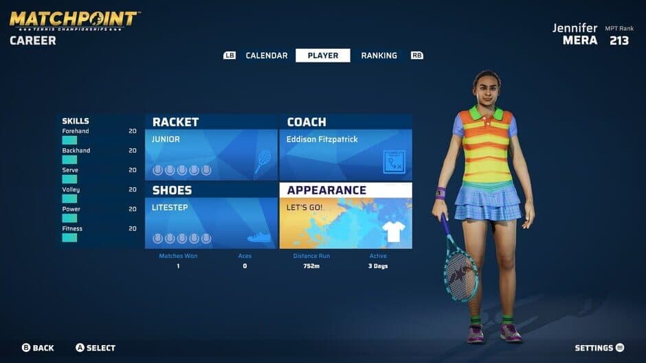 Matchpoint: Tennis Championships - Legends Edition screenshot 1