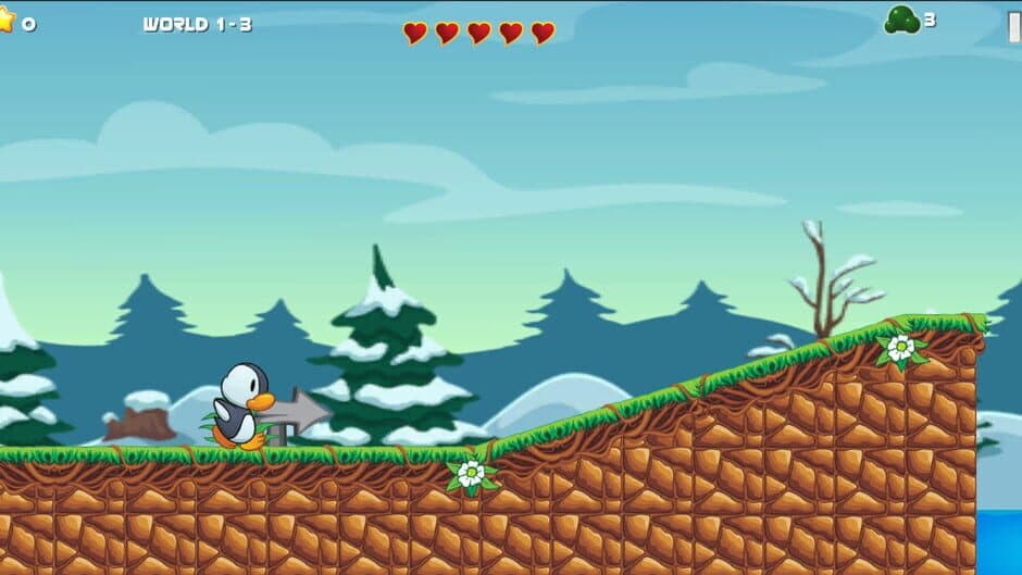 Penguin Adventure screenshot 1