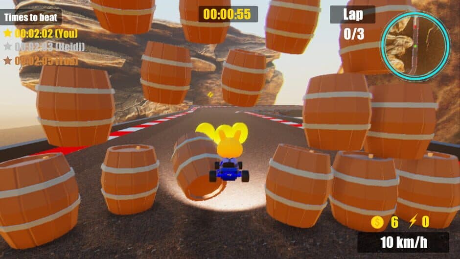 Retro Karting 22 screenshot 1