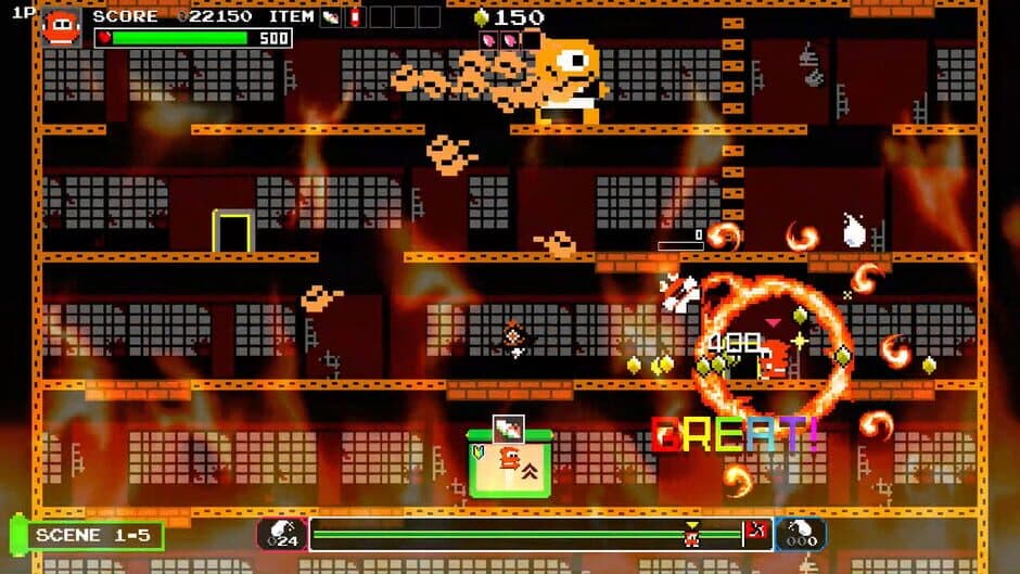 Ninja JaJaMaru: The Great Yokai Battle + Hell screenshot 1