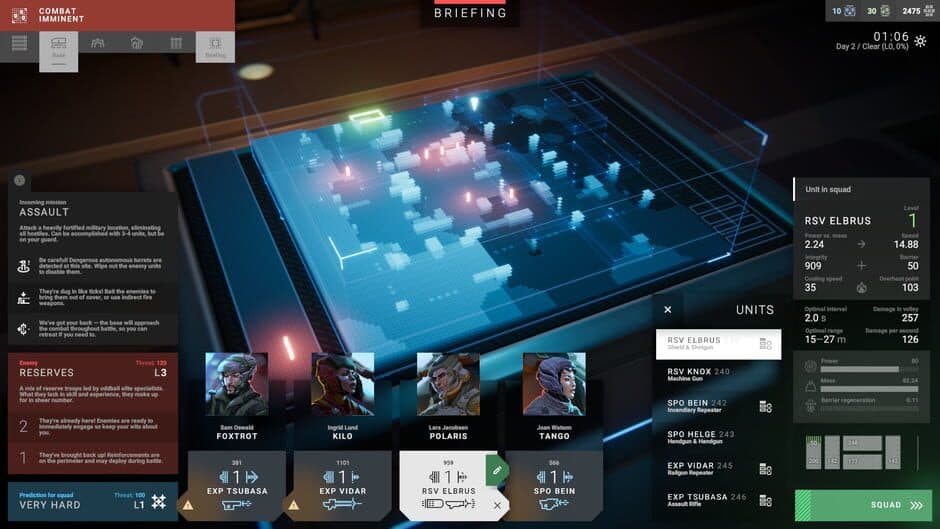 Phantom Brigade screenshot 1