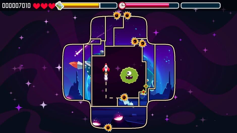 Space Lines: A Puzzle Arcade Game screenshot 1