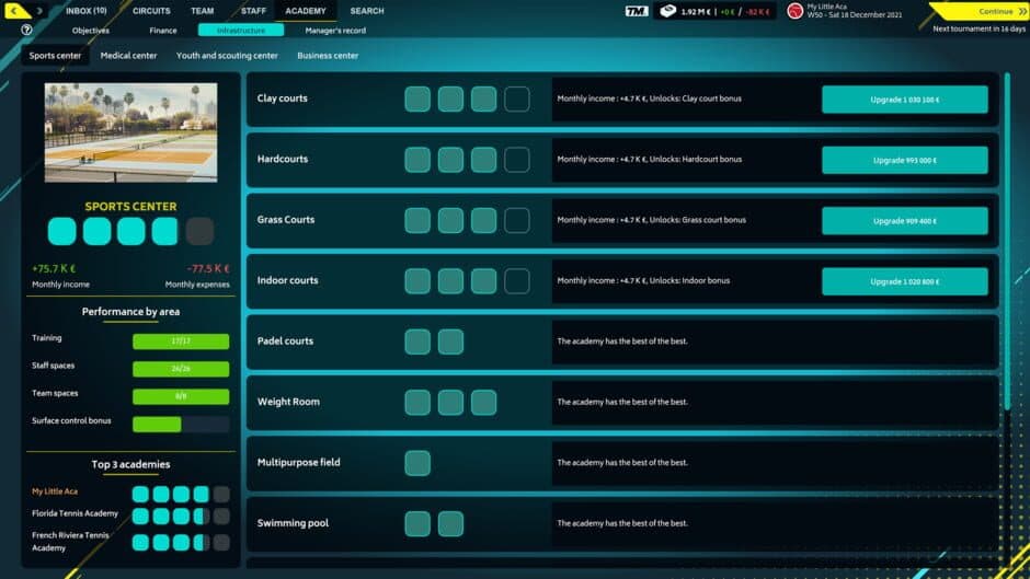 Tennis Manager 2022 screenshot 3