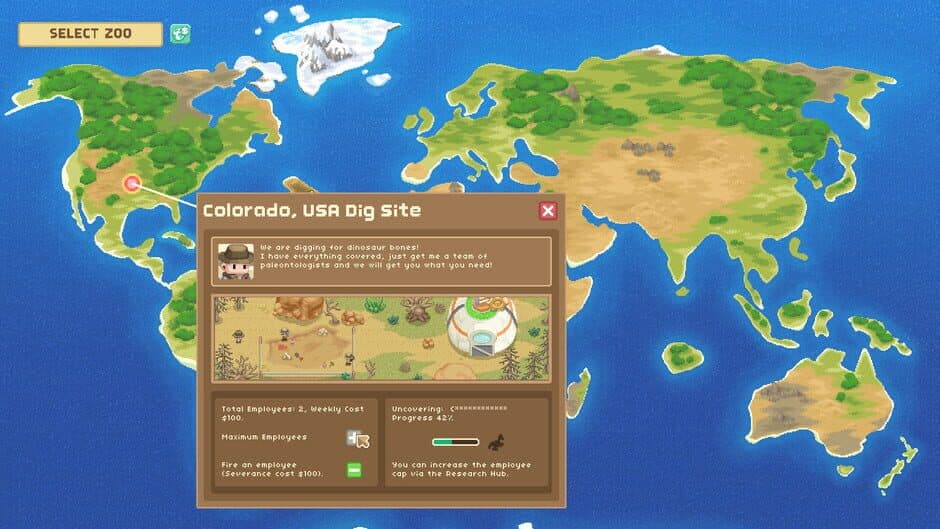 Let's Build a Zoo: Dinosaur Island screenshot 2