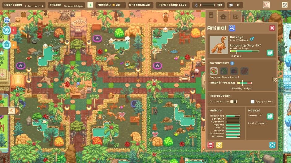 Let's Build a Zoo: Dinosaur Island screenshot 4
