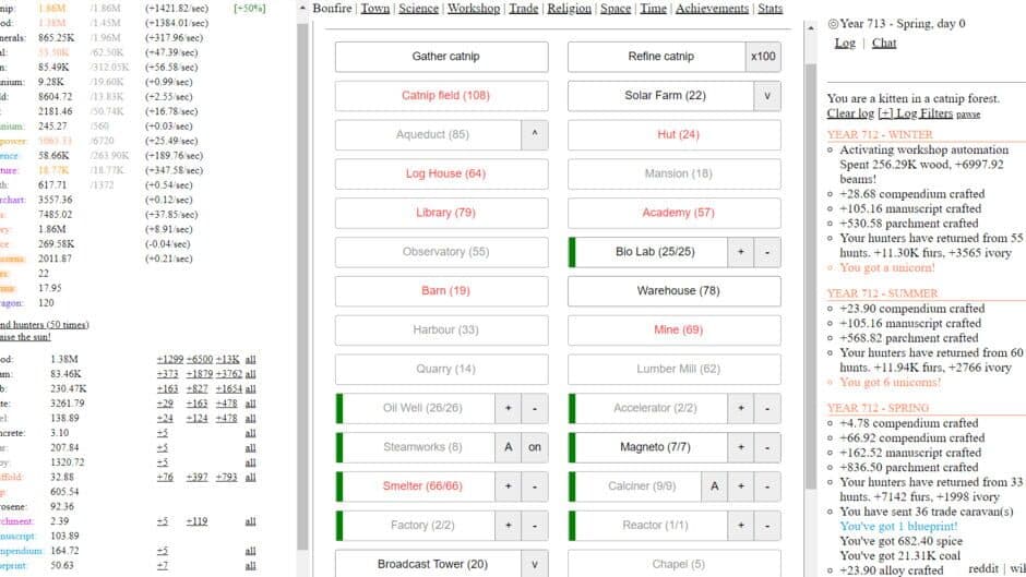 Kittens Game screenshot 5