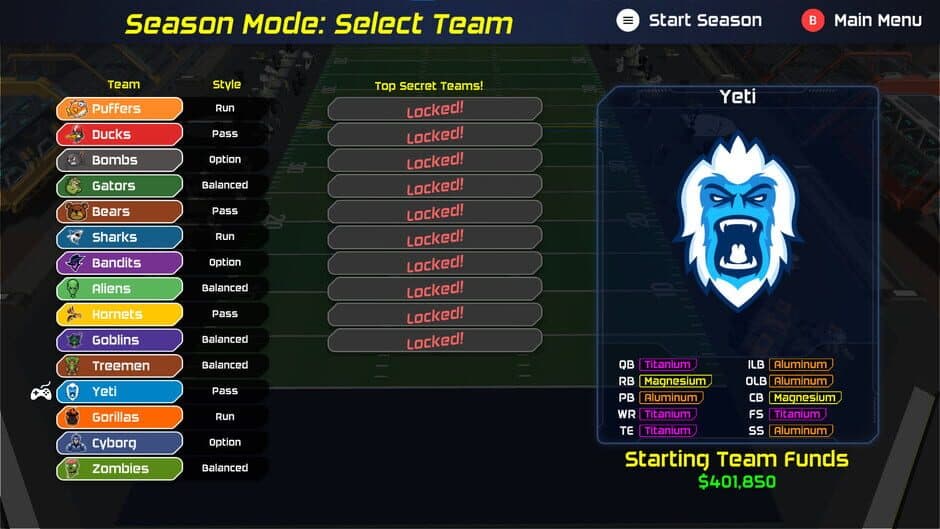 Cyber League Football screenshot 5