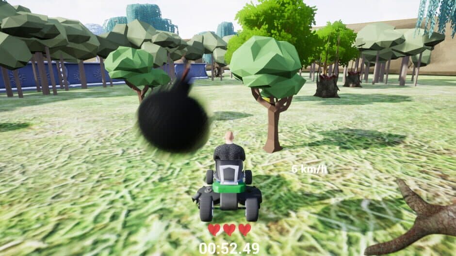 Lawnmower Game: Mortal Race screenshot 3