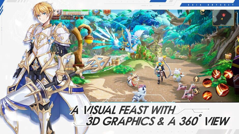 Gaia Odyssey screenshot 1