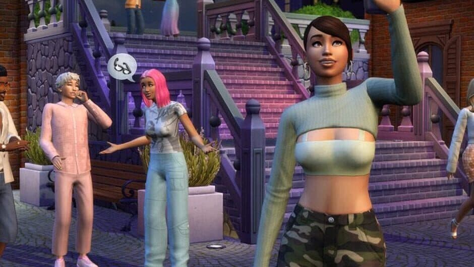 The Sims 4: Moonlight Chic Kit screenshot 2